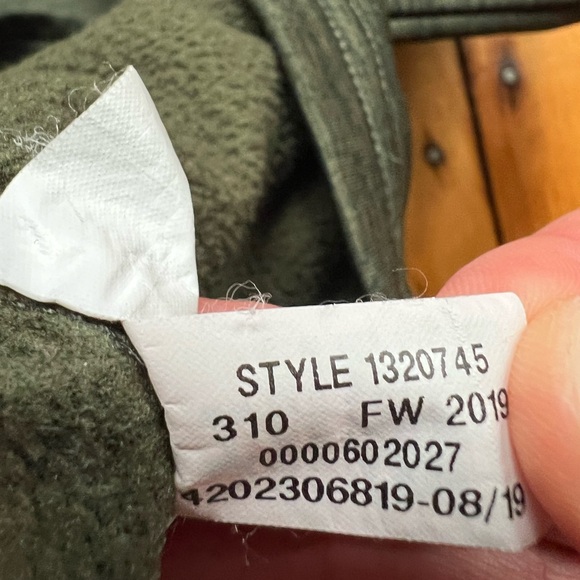 Under Armour Men’s Medium 1/4 Zip Fleece Green Heathered Pullover Activewear - Picture 8 of 11